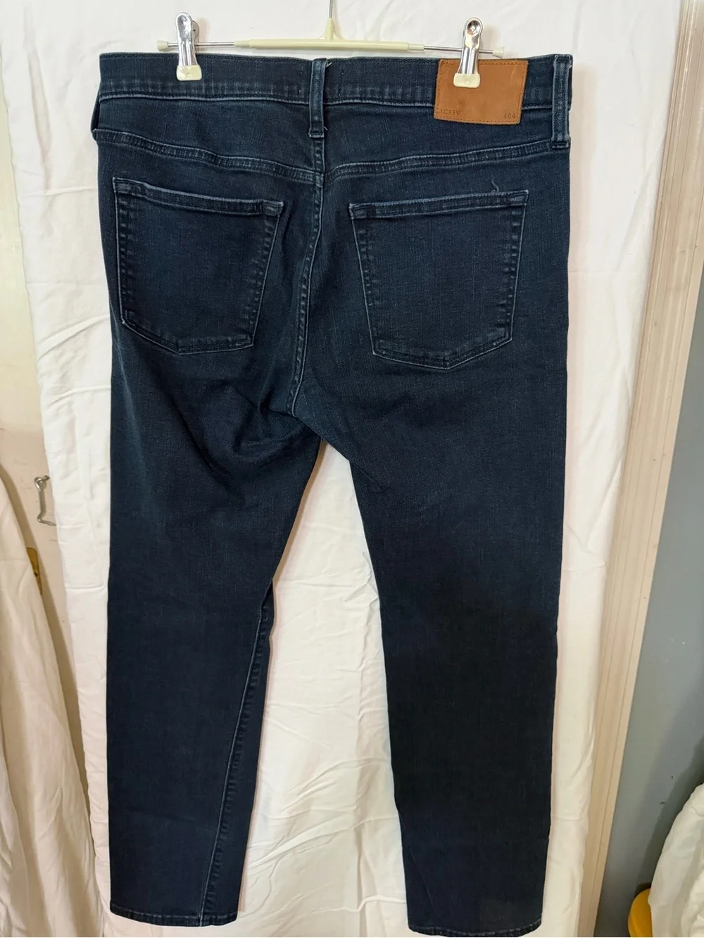 Men's Dark Blue Straight-Leg Jeans 32 x 30